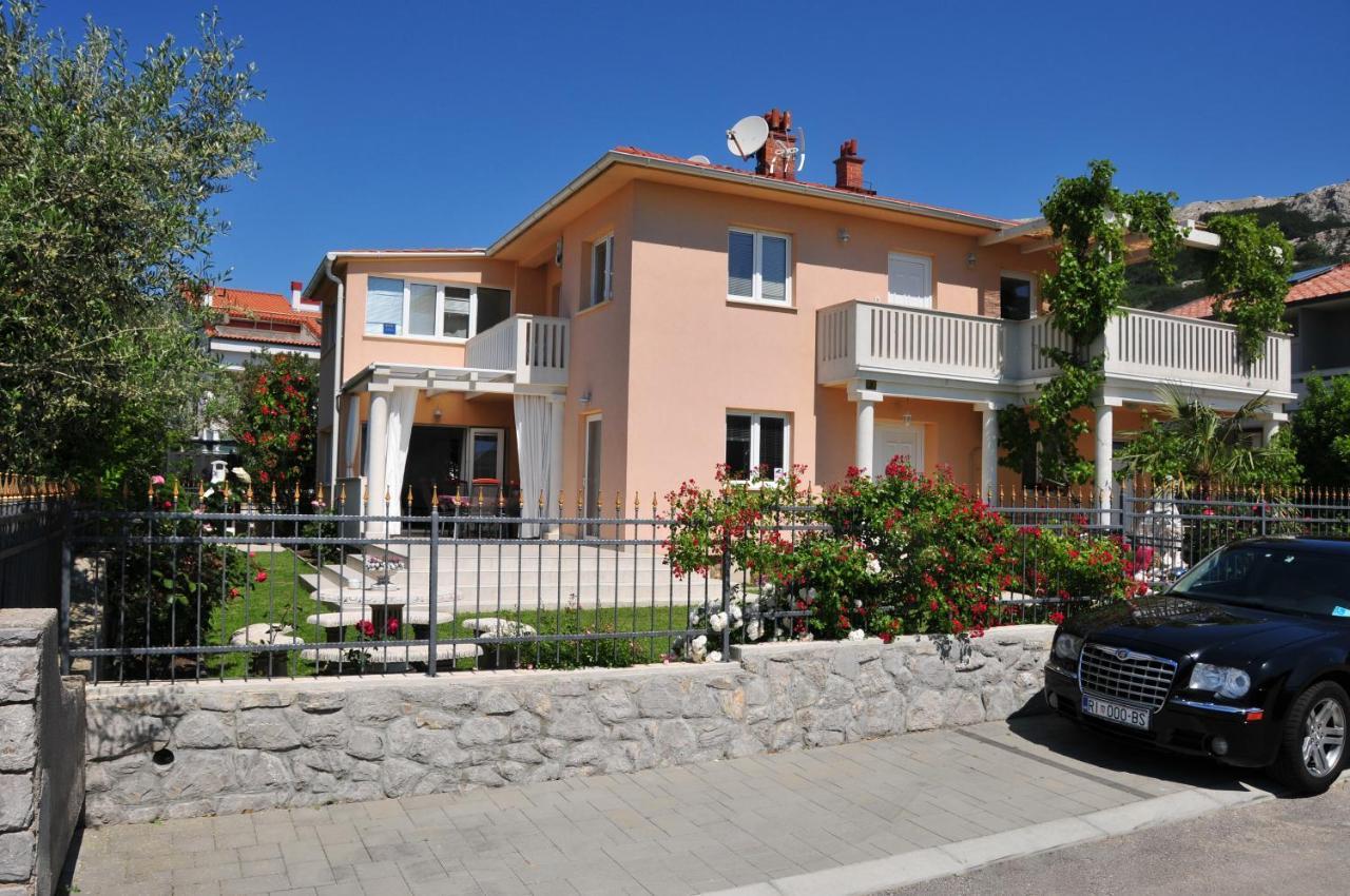 Villa Schober Baška Esterno foto