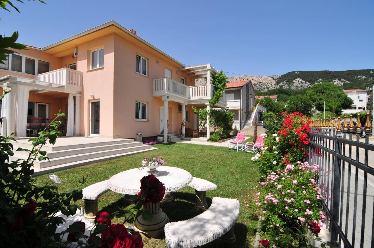 Villa Schober Baška Esterno foto